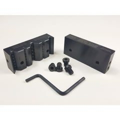 ‎.050″-1″ 4″ Vertical Vee Jaw 1 Set - Exact Tooling