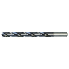 #16 RHS / RHC HSS 135 Degree Split Point Heavy Duty Jobber Drill - TiCN - Exact Tooling