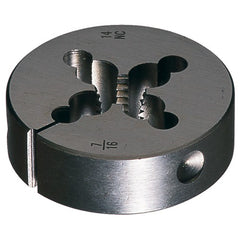 ‎3/8-18 NPT 2″ OD Carbon Steel Round Adjustable Die - Taper Pipe - Exact Tooling