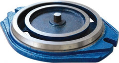 Interstate - 1 Piece Vise Swivel Base - Cast Iron - Exact Tooling