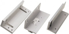 Schlage - 1,000 Lb Capacity, Anodized Aluminum Angle Bracket - Exact Tooling