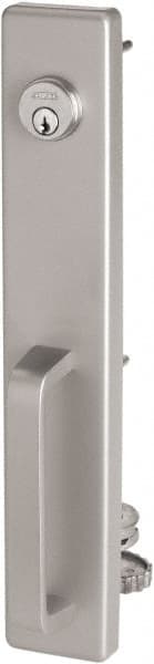 Falcon - Aluminum Finish, Steel Night Latch Trim - Nonhanded, For Falcon - Exact Tooling