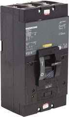 Square D - 400 Amp, 600 V, 3 Pole, Panel Mount Molded Case Circuit Breaker - Magnetic Trip, Multiple Breaking Capacity Ratings - Exact Tooling