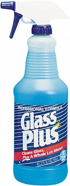Glass Plus - 32 oz Spray Bottle Floral Glass Cleaner - Use on Glass - Exact Tooling