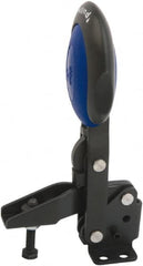 KIPP - Vertical Handle, Manual Hold Down Toggle Clamp - U-Bar, Flanged Base, Nitride/Oxide Finish, Steel - Exact Tooling