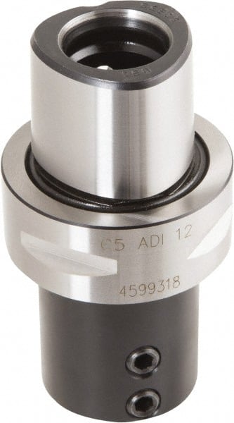 Iscar - 12mm Bore Diam, 36mm Body Diam x 60mm Body Length, Boring Bar Holder & Adapter - 26mm Bore Depth, Internal Coolant - Exact Tooling