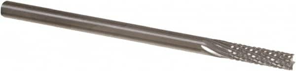 Iscar - 1/8" Diam, 1/2" LOC, End Mill End, Solid Carbide Diamond Pattern Router Bit - Right Hand Cut, 2-7/64" OAL, 1/8" Shank Diam, Use on Carbon Fiber, Composite - Exact Tooling