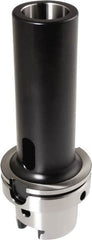 Iscar - HSK100A Outside Taper, MT5 Inside Taper, HSK to Morse Taper Adapter - 200mm Projection, 63mm Nose Diam - Exact Tooling