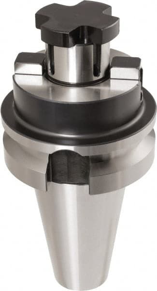 Iscar - BT50 Taper Shank 40mm Pilot Diam Shell Mill Holder - 27mm Flange to Nose End Projection, 82mm Nose Diam - Exact Tooling