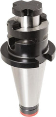 Iscar - DIN2080-50 Taper Shank 40mm Pilot Diam Shell Mill Holder - 27mm Flange to Nose End Projection, 70mm Nose Diam - Exact Tooling
