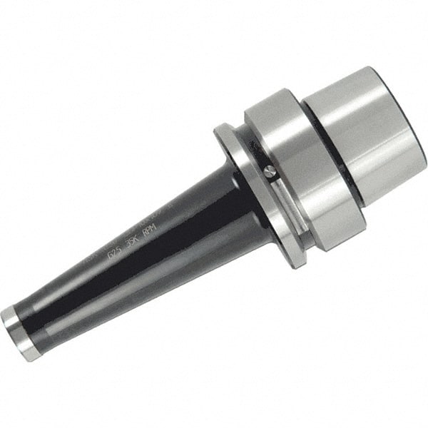 Iscar - HSK50E Taper Shank 16mm Hole End Mill Holder/Adapter - 29mm Nose Diam, 109mm Projection, Through-Spindle Coolant - Exact Tooling