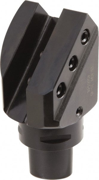 Iscar - 127mm Head Length, Modular Grooving Blade Holder Head - Left Hand Cut, System Size C5, Through Coolant, Series CAMFIX - Exact Tooling