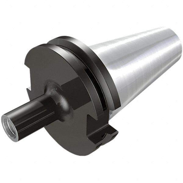 Iscar - Multimaster SK40 Taper Shank Milling Tip Insert Holder & Shank - 45mm Projection, 0.4528" Neck Diam, T08 Neck Thread, MM S-A Tool Holder - Exact Tooling