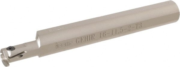 Iscar - GEHI, Internal, Right Hand, 3mm Max Depth of Cut, 1.9 to 2.4mm Groove Width, Indexable Grooving Tool Holder - GEMI, GEPI Insert Compatibility, 16mm Shank Width, 125mm OAL, Through Coolant - Exact Tooling