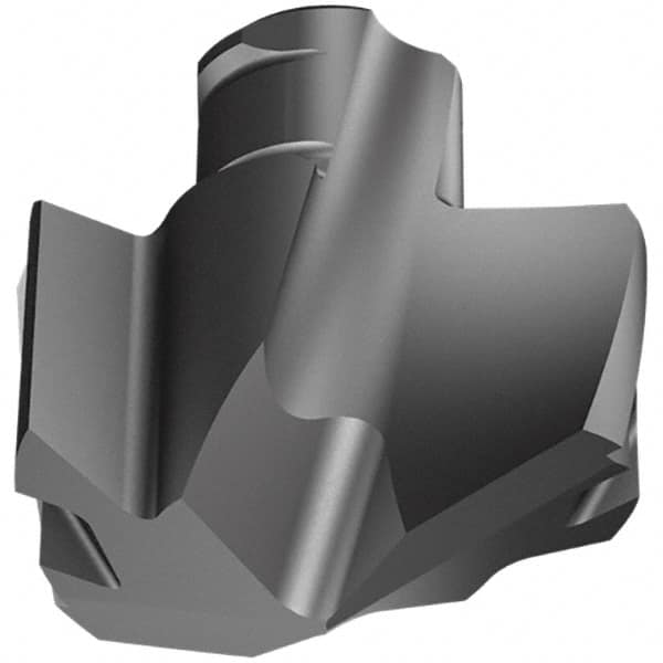 Iscar - Series ICP, 30.91mm Diam Grade IC908 Replaceable Drill Tip - Carbide, TiAlN/TiN Finish, 30 Seat Size - Exact Tooling