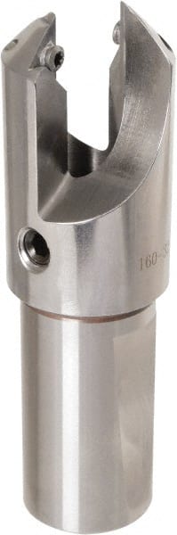 Iscar - Series ChamRing, 16mm ID, 38mm Overall Diam, 127.3mm OAL Drilling Chamfer Ring - XCGT-DT Insert - Exact Tooling