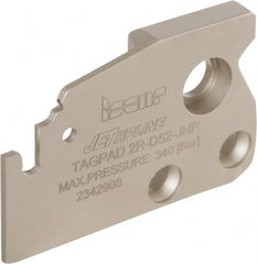 Iscar - Right Hand Cut Indexable Grooving Cartridge - TAG N-A, TAG N-C/W/M, TAG N-J/JS/JT, TAG N-LF, TAG N-MF, TAG N-UT, TAG R/L-C, TAG R/L-J/JS Insert Style - Exact Tooling