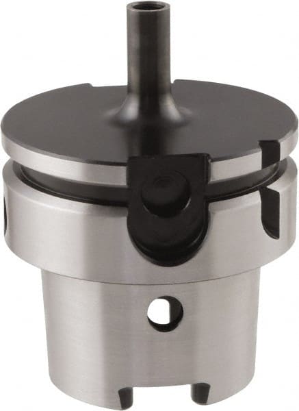 Iscar - Multimaster HSK63A Taper Shank Milling Tip Insert Holder & Shank - 50mm Projection, 0.374" Neck Diam, T06 Neck Thread, MM S-A Tool Holder - Exact Tooling