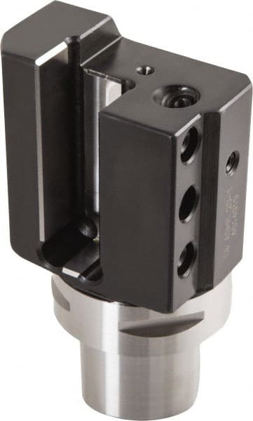 Iscar - 100mm Head Length, Modular Grooving Blade Holder Head - Left Hand Cut, System Size C6, Through Coolant, Series CAMFIX - Exact Tooling