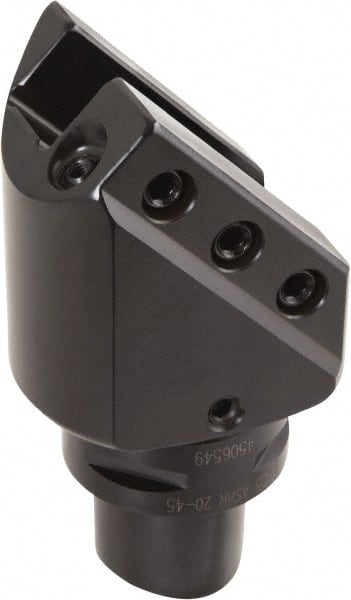 Iscar - 127mm Head Length, Modular Grooving Blade Holder Head - Left Hand Cut, System Size C5, Through Coolant, Series CAMFIX - Exact Tooling