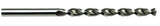 2.3mm Dia. - HSS XTR1 Parabolic Drill-130° Point-Bright - Exact Tooling