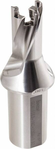 Iscar - 1-1/16" to 1.098" Diam, 1.5xD, 1.6" Max Depth, 1-1/2" Shank Diam, 5.98" OAL, Replaceable-Tip Drill - FCP, HCP-IQ, ICK, ICK-2M, ICM, ICP, iCP-2M Insert, 50100312 Toolholder, Series SumoCham - Exact Tooling