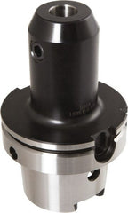 Iscar - HSK100A Taper Shank 20mm Hole End Mill Holder/Adapter - 52mm Nose Diam, 110mm Projection, Through-Spindle Coolant - Exact Tooling