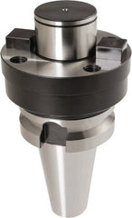 Iscar - BT50 Taper Face Mill Holder & Adapter - 2.3622" Pilot Diam, 1.5748" Arbor Length, M16 Mount Hole - Exact Tooling