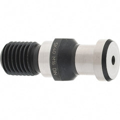 Iscar - DIN69871-40 Taper, M16x2 Thread, 15° Angle Radius, Standard Retention Knob - 2-1/8" OAL, 3/4" Knob Diam, 1.0236" from Knob to Flange, 0.6693" Pilot Diam - Exact Tooling