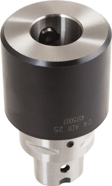 Iscar - 63/64" Bore Diam, 54mm Body Diam x 70mm Body Length, Boring Bar Holder & Adapter - 45mm Bore Depth, Internal Coolant - Exact Tooling