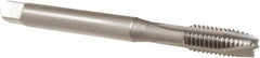 Iscar - 3/8-16 UNC, Uncoated, Cobalt Spiral Point Tap - Plug Chamfer, Right Hand Thread, 100mm OAL, 22mm Thread Length, 9mm Shank Diam, 2B Class of Fit, Series OneTap - Exact Tooling