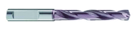 18.7mm Dia. - Carbide HP 5xD Drill-140° Point-Coolant-Firex-Notch Shank - Exact Tooling