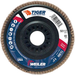 DISC FLAP 4-1/2X7/8 40 GRIT TYPE 29 - Exact Tooling