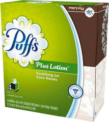 Puffs - Decorative Box of White Facial Tissues - 1 Ply - Exact Tooling