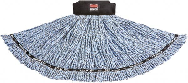 Rubbermaid - Black Head Band, Large Microfiber Loop End Mop Head - Exact Tooling