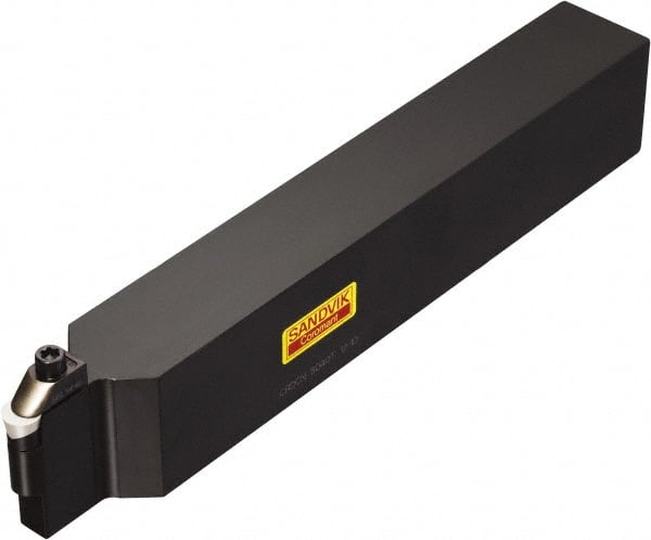 Sandvik Coromant - CRDC, Neutral Cut, 50mm Shank Height x 40mm Shank Width, Neutral Rake Indexable Turning Toolholder - 300mm OAL, RCGX 12 07 00 Insert Compatibility, Series T-Max - Exact Tooling