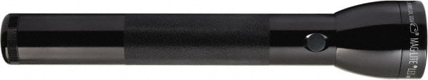 Mag-Lite - LED Bulb, Industrial/Tactical Flashlight - Black Aluminum Body, 3 D Alkaline Batteries Not Included - Exact Tooling
