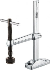Bessey - 2,650 Lb Holding Capacity, 8-1/4" Max Opening Capacity, 2,650 Lb Clamping Pressure, Manual Hold Down Clamp - 7-1/2" Arm Length, 10" Clamp Length, 1-57/64" Clamp Width, 12-5/8" Clamp Height, Mounting Holes, Steel - Exact Tooling