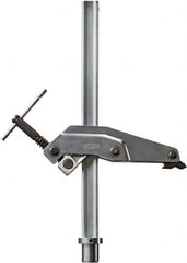 Bessey - 1100 Lb Holding Capacity, 12" Max Opening Capacity, 1100 Lb Clamping Pressure, Manual Hold Down Clamp - 6-7/8" Arm Length, 11-7/16" Clamp Length, 1-3/4" Clamp Width, 15-3/4" Clamp Height, 28mm Stud Mount, Steel - Exact Tooling