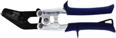 Midwest Snips - 1" Length of Cut, Straight Pattern Pipe & Duct Snip - 9-1/2" OAL, 24 AWG Steel Capacity - Exact Tooling