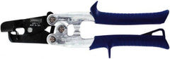 Midwest Snips - 9" OAL Snap Lock Punch for HVAC - 1" Jaw Width, 1/4" Jaw Depth - Exact Tooling