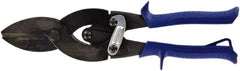 Midwest Snips - 8-1/2" OAL Hand Crimper for HVAC - 1" Jaw Width, 2" Jaw Depth - Exact Tooling