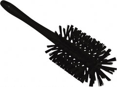 Vikan - 3-1/2" Diam Polyester Bottle Brush - 17" OAL, 6-1/4" Head Length, Polypropylene Handle - Exact Tooling