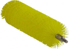 Vikan - 1.6" Diam Polyester Tube Brush - 8" OAL, Stainless Steel Handle - Exact Tooling