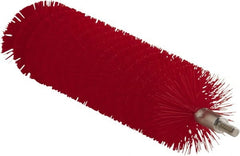 Vikan - 1.6" Diam Polyester Tube Brush - 8" OAL, Stainless Steel Handle - Exact Tooling