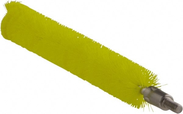 Vikan - 0.8" Diam Polyester Tube Brush - 7-1/2" OAL, 7" Head Length, Stainless Steel Handle - Exact Tooling