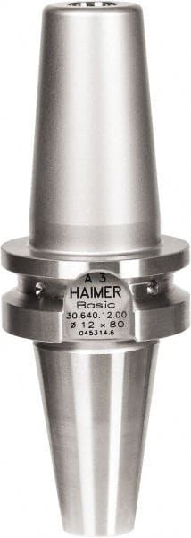 HAIMER - 1/8" Hole Diam, BT30 Taper Shank Shrink Fit Tool Holder & Adapter - 3" Projection, 10mm Nose Diam, 9mm Clamping Depth, 25,000 RPM - Exact Tooling