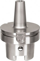 HAIMER - 6mm Hole Diam, HSK100A Taper Shank Shrink Fit Tool Holder & Adapter - 3" Projection, 21mm Nose Diam, 36mm Clamping Depth, 25,000 RPM - Exact Tooling