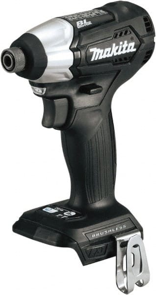 Makita - 18 Volt, 1/2" Drive, 103 Ft/Lb Torque, Cordless Impact Driver - Pistol Grip Handle, 3000 RPM, Lithium-Ion, Bare Tool - Exact Tooling