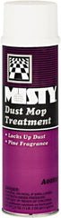 Misty - Aerosol Dust Mop Treatment - Use on Asphalt, Cement, Concrete, Ceramic, Laminates, Finished Wood, Linoleum, Vinyl, Terrazzo, Rubber, Vinyl Composite Tile (VCT) - Exact Tooling